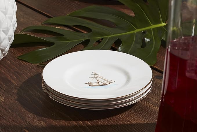 Lenox 897266 British Colonial Tradewind Dessert Plates Set of 4