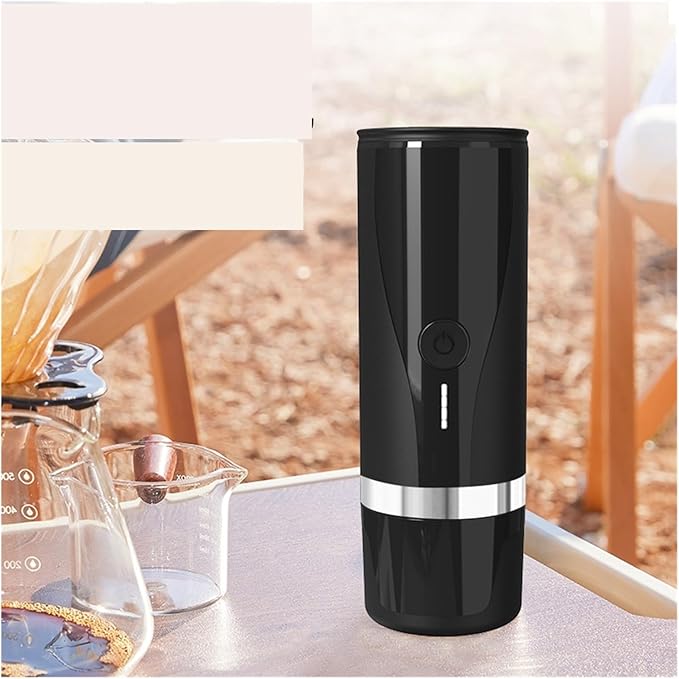 Portable Coffee Machine Electric Portable Coffee Machine Small Espresso Bean Powder Capsule Home Car Outdoor Travelfor Outdoor Travel Picnic