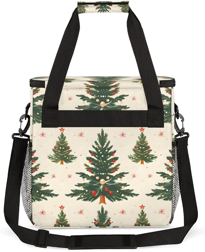 Cartoon Tree Coffee Maker Carrying Bag Cute Tree Travel Storage Bag Compatible with K-Mini or K-Mini Plus Single Serve Coffee Brewer Carrying Case with Multiple Pockets &amp Shoulder Strap