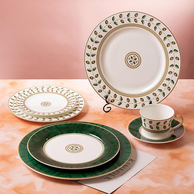16-piece porcelain dinnerware setdinnerware setsbone china dinnerware setdishes set for 4banquet hotel family gathering wedding Gift for Mother's Day Gift for mom (set for 4)