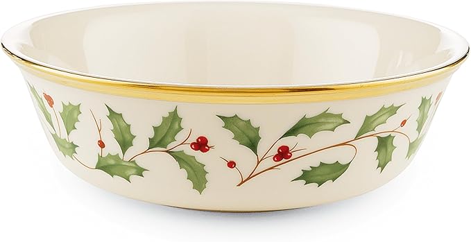Lenox 146504230 Holiday All-Purpose Bowl Christmas Dinnerware