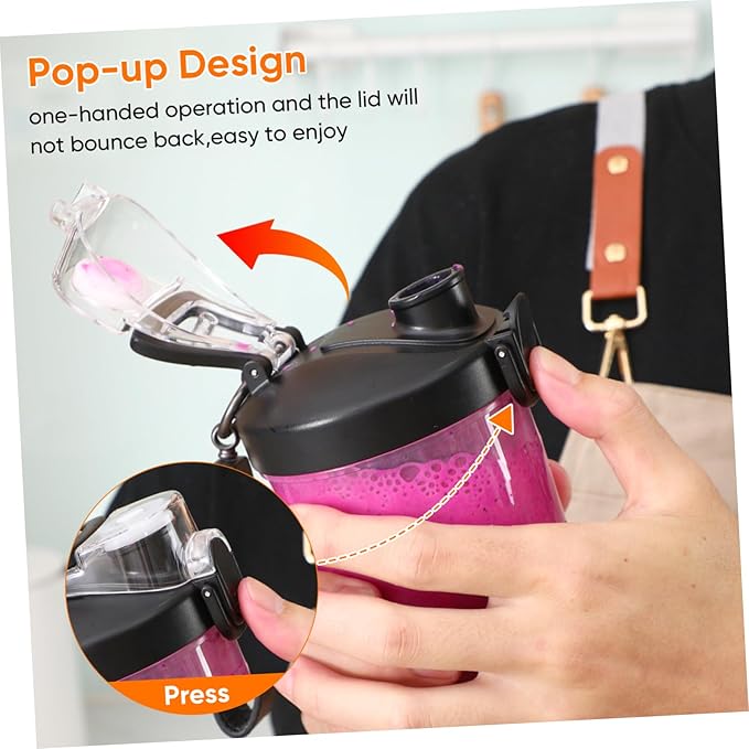 Compact Electric Juicer Flap-top Travel Bottle Mini Mixer Fresh Juice Cup