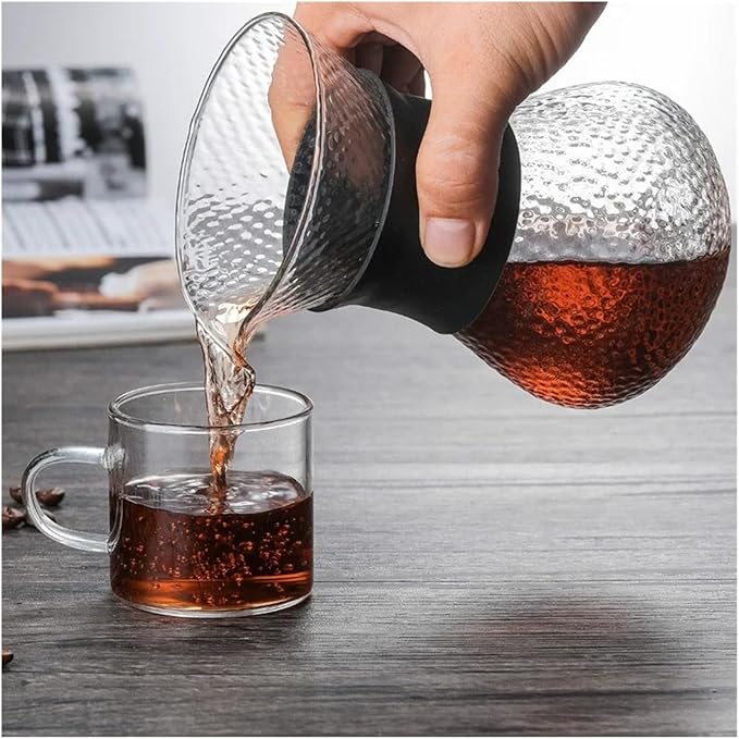 400ml Hand Drip Coffee Maker Manual Pour Over Coffee Dripper With Glass Pot Stainless Steel Coffee Maker For Home Office Camping