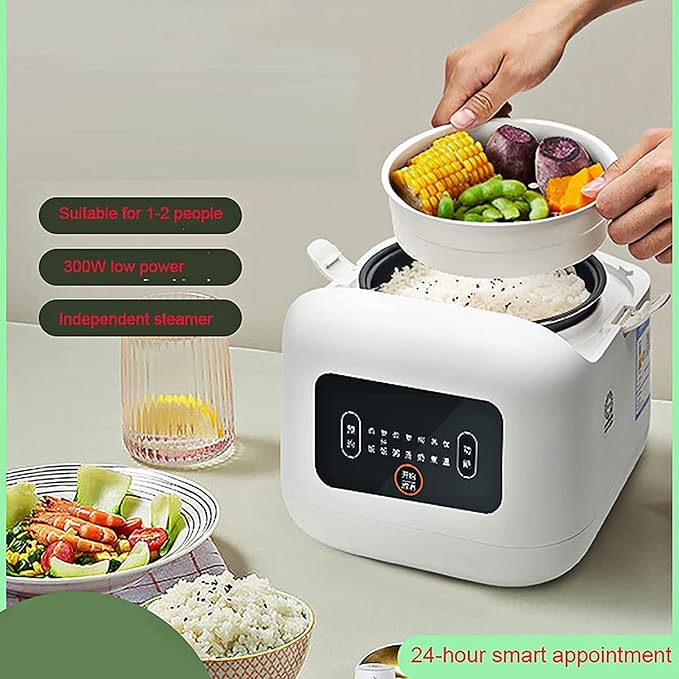 Household Electric Rice Cooker Household Dormitory Mini Rice Cooker 24 Hours Appointment For 1-2 People