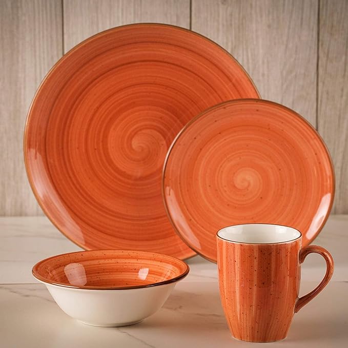 Terracota Collection 4-Piece Dinnerware Set for 1