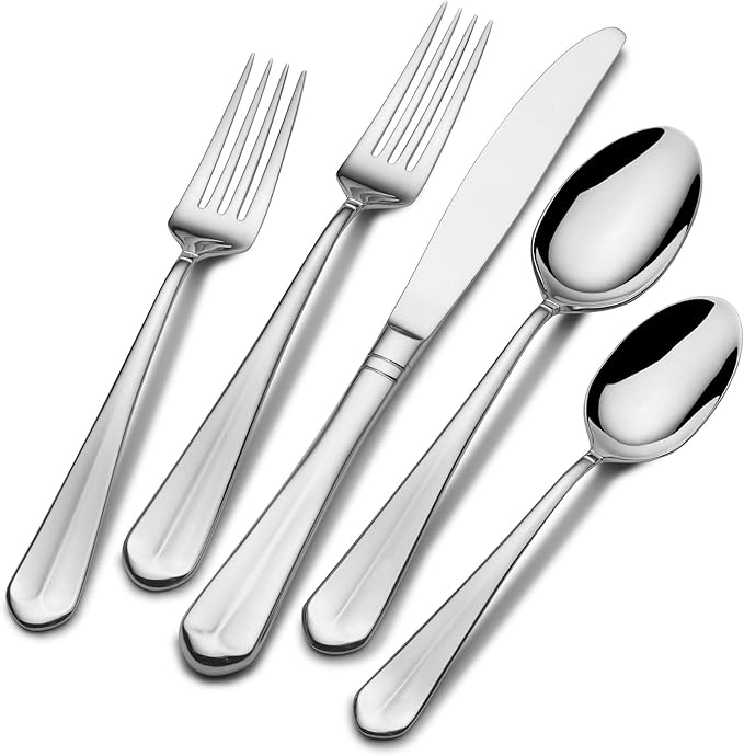 Mikasa Colette 45-Piece Flatware Set Service For 8