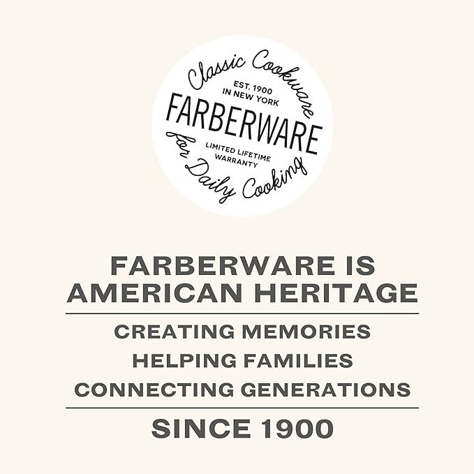 Farberware Classic Series Anniversary Edition Stainless Steel Sauté Pan and Lid with Helper Handle Induction Suitable 6 Quart Jumbo Cooker Metal Utensil Safe - Stainless Steel