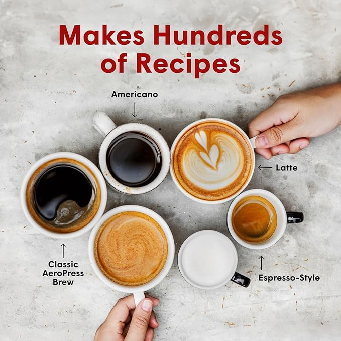 AeroPress Original XL Coffee Press All-in-One Large French Press Pour-Over &amp Espresso Style Manual Brewer 2 Min Brew for Less Bitterness More Flavor Portable Coffee Maker Travel &amp Campin