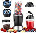 Countertop Blenders for Kitchen 25000RPM Personal Blender for Shakes and Smoothies with 37oz 32oz 23oz Portable Cups Smoothie Blender for Ice Crushing Frozen Drinks Milkshake Juice Nuts