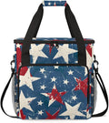 4th of JulyFestivities Coffee Maker Carrying Bag Travel Storage Bag Compatible with K-Mini or K-Mini Plus Single Serve Coffee Brewer Carrying Case with Multiple Pockets &amp Shoulder Strap