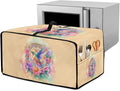 Toaster Cover Sea Turtle Hummingbird Flower Printed Bread Maker Machine Covers Heavy Duty Microwave Toaster Oven Dust Cover for Kitchen Counter Kitchen Small Appliance Cover L