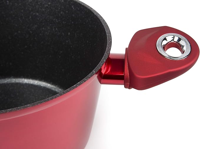 Excelsa Phoenix Set of 2 Frying Pans and 2 Saucepans Forged Aluminium with Non-Stick Coating