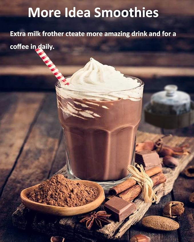 Real 900 Watts Smoothie Blender for Shakes and Smoothies with Milk Frother 12 in 1 Set Personal Blender Germany Stainless Steel Blades Smoothie Maker with 2 Tritan Sport Cups