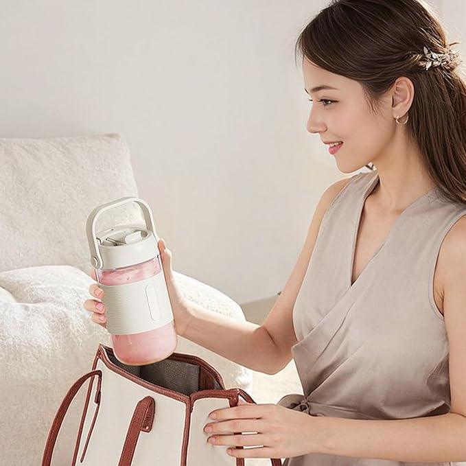 AOYEBO Portable Blender - Rechargeable Cordless with Anti-Corrosion Design Personal Blender for Shakes and Smoothies Easy Clean and Hygienic for Daily Use