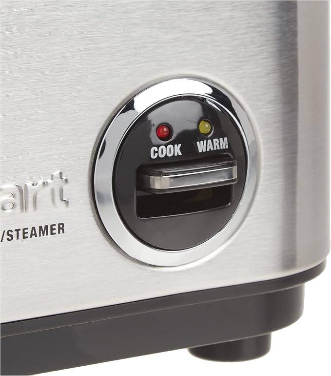 Cuisinart CRC-400P1 4 Cup Rice Cooker Stainless Steel Exterior