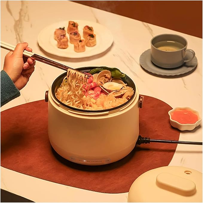 Mini Rice Cooker Commercial Rice Cooker Multi-Functional 1.7L Cooking Rice Cooker/Reservation Function/Non-Stick Inner Pot/for 1-3 People
