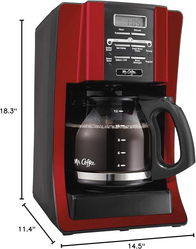 Mr. Coffee BVMC-SJX36GT 12 Cup Programmable Coffeemaker