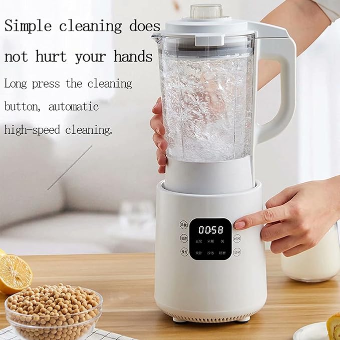 Juicer Machines Food Grinder Quiet &amp Safe Motor Higher Juicer Yield and Drier Pulp of Soft and Hard Fruit Juice Recipes (White 15.5 * 15.5 * 43CM)