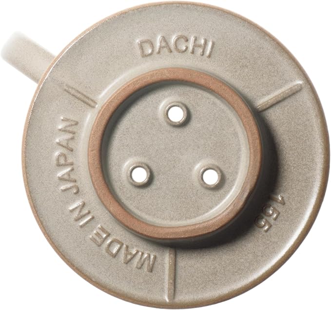 Carita Kalita Coffee Dripper Mino Ware High Heat Retention Pottery for 1 to 2 People DACHI &amp KalitaMI 155 Sand Beige #01101 Wave Series Made in Japan Drip Equipment For One Person