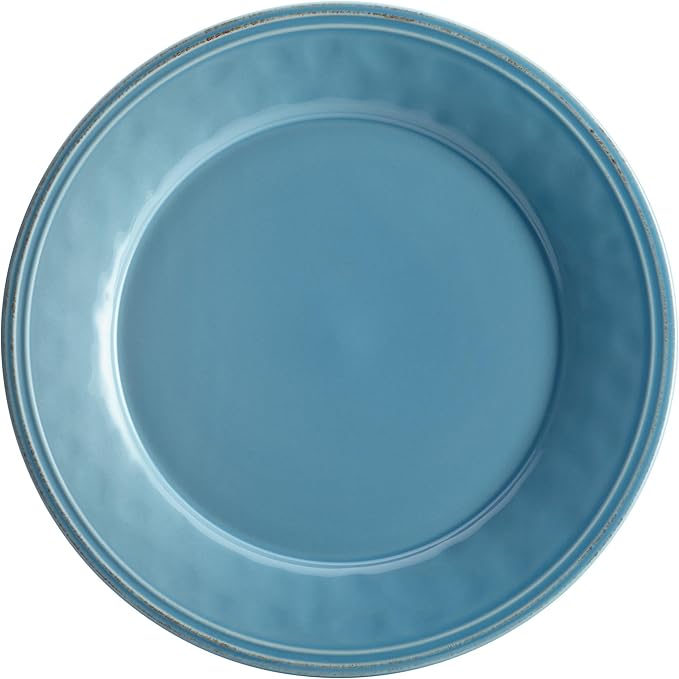 Rachael Ray Cucina Dinnerware 16-Piece Stoneware Dinnerware Set Agave Blue