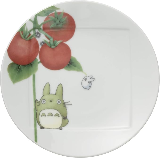Noritake 1704-2L/VT9931A Medium Plate Tomatoes Diameter: Approx. 6.1 inches (15.5 cm) Height: Approx. 0.8 inches (2 cm) Microwave Safe Dishwasher Safe