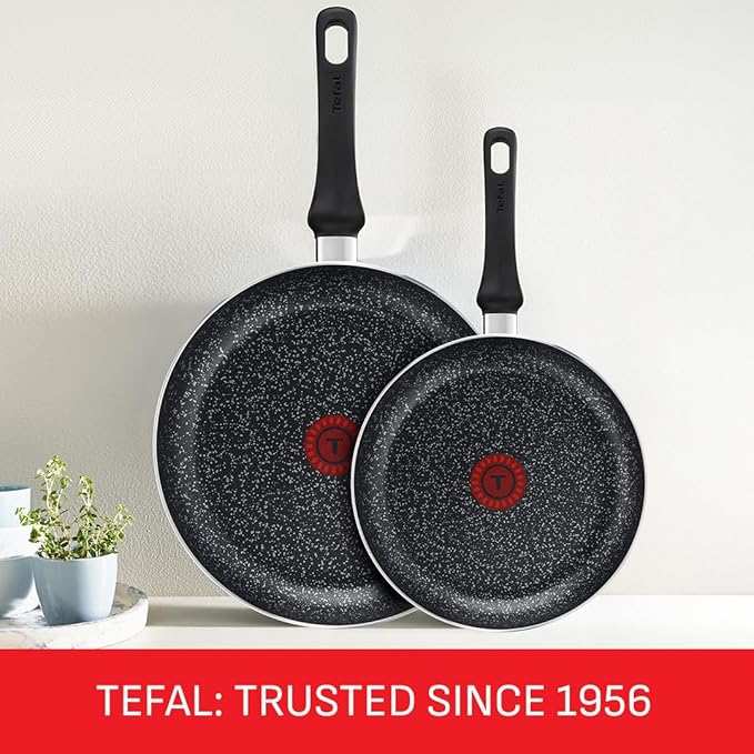 Tefal Origins 5 Piece Stone Pots and Pans Set