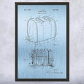 Radiant Control Toaster Patent Framed Print (13x19) Kitchen Art Cooking Gift Toaster Blueprint Restaurant Decor Culinary Gift