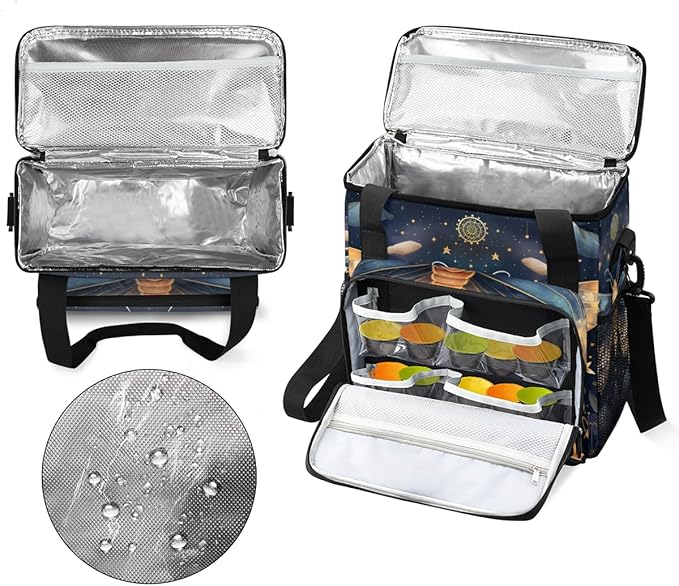 Gothic Butterfly Coffee Maker Carrying Bag Flame Butterfly Travel Storage Bag Compatible with K-Mini or K-Mini Plus Single Serve Coffee Brewer Carrying Case with Multiple Pockets &amp Shoulder Stra