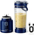 Sangcon Portable Blender Cordless Personal Blender Shakes Smoothies 6000mAh USB-C Rechargeable 2 ModesIce Crush Leakproof BPA Free Dishwasher Safe Gifts Gym Office Travel