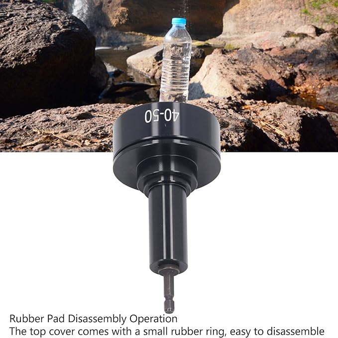 Electric Bottle Capping Machine Bit Electric Cap Sealing Head40-50mm/1.6-2in Good Sealing Bottle Capper Automatic Capping Machine Accessory for Working