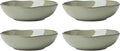 Oneida 899211 Organic Shades Sage Green Pasta Bowls Set Of 4 Service For 4