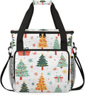 Graffiti Tree Coffee Maker Carrying Bag Christmas Gift Travel Storage Bag Compatible with K-Mini or K-Mini Plus Single Serve Coffee Brewer Carrying Case with Multiple Pockets &amp Shoulder Strap
