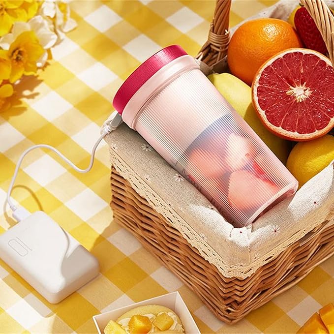 Multifunction Electric Press Portable USB Blender Small Juicer Fruit Cooking Machine Charging Cup Usb Rechargeable Travel Juicing Food-grade Multifunctional Electric
