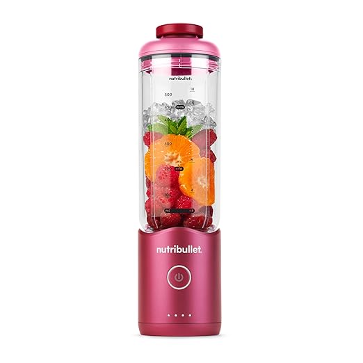nutribullet Flex portable blender NBPB50200WC Ruby Red