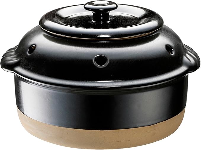Ishigaki Sangyo 3817 Hot Rice Pot with Ceramic Ball