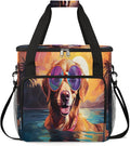 Summer Dog Coffee Maker Travel Bag for K-Mini or K-Mini Plus Single Serve Coffee Brewer Portable Storage Tote Case for Tarvel