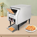 Stainless Steel Commercial Toaster Conveyor 1.3KW 150 Slices/h Countertop Bread Oven for Toasting Bread Sandwiches Kosher 7 Speed &amp 3 Modes 110V/60Hz