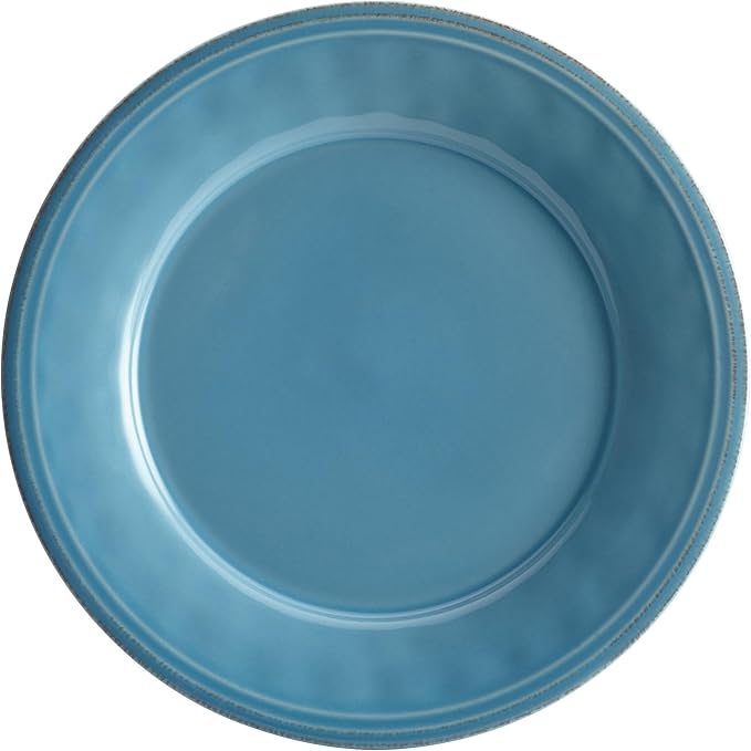 Rachael Ray Cucina Dinnerware 16-Piece Stoneware Dinnerware Set Agave Blue