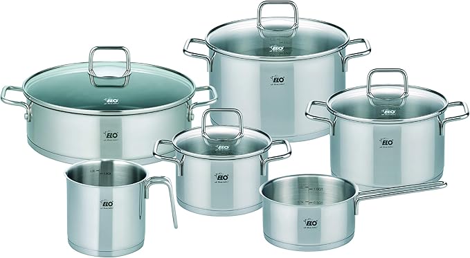 ELO Saucepan Set Stainless Steel
