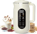10 in 1 Nut Milk Maker Machine 42oz IMD Screen Almond Milk Maker Soy Milk Maker with Self-Cleaning Delay Start Keep Warm Boil Water Automatic Plant-Based Milk Blender for Soybean Oat Coconut
