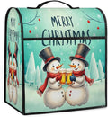 cfpolar Kitchen Aid Mixer Cover Compatible with 6-8 Quarts Xmas Snowman Christmas Stand Mixer Cover Kitchen Aid Mixers Accessories Appliance Organizer Bag Dust Covers with Zipper Pocket