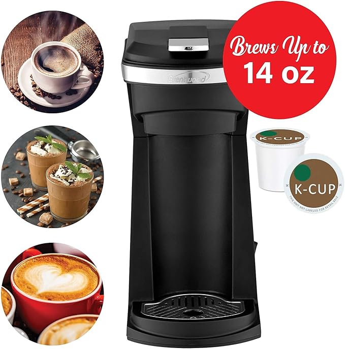 Brentwood TS-1101BK Electric Coffee Maker standard Black