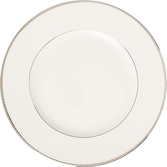 Kate Spade New York Sugar Pointe Dinner Plate 1.15 LB White