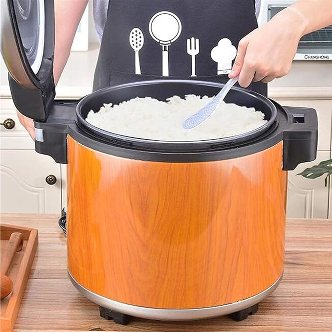 Household Rice Cooker Commercial Electric Heat Preservation Bucket Large Capacity 23L Non-Stick Pan Automatic Cooking