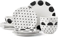 Kate Spade New York Dot 12-Piece Dinnerware Set 19.84 White