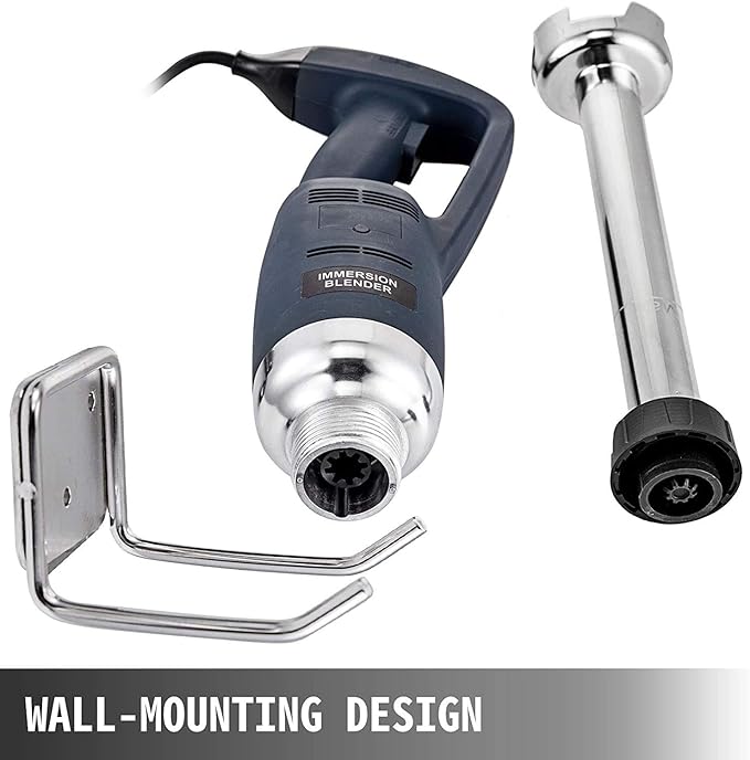 Handheld Coffee Frother and Egg Beater -Immersion Hand BlenderHandheld Stainless Steel Stick Blender Egg Whisk Smoothies Sauces and Puree500 Watt Powered