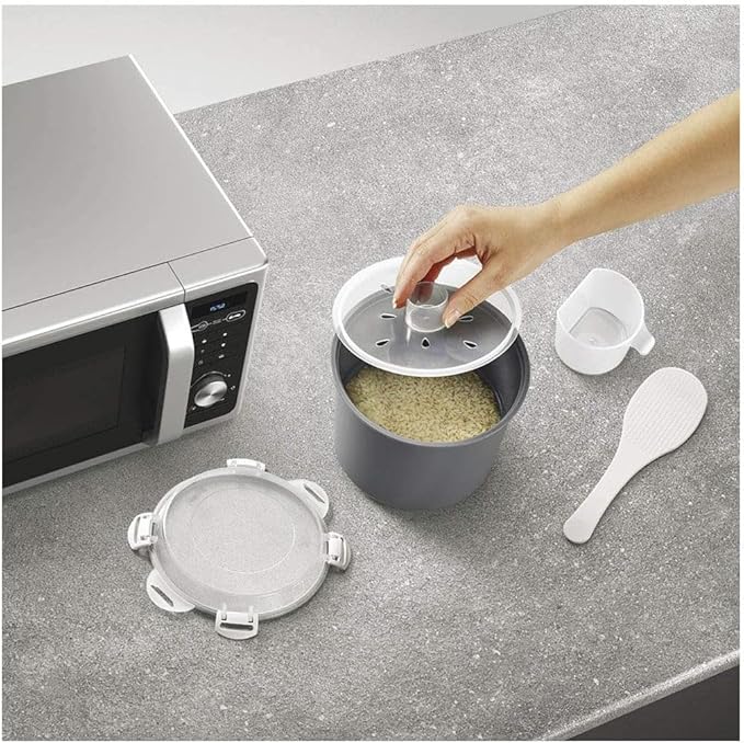 Metaltex Cooker Rice and Cereal Plastic Black Multicolor