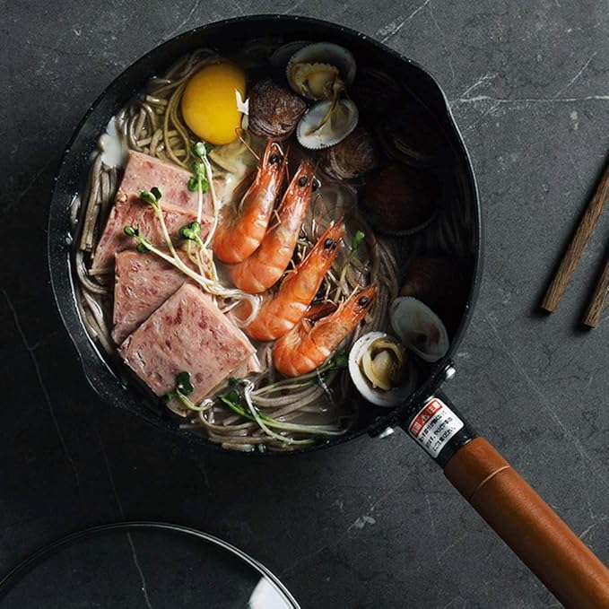 Ceramic Cookware Set New Technology Double Nonstick Coating Kitchen Pots and Pan Set (Size : S) (L)