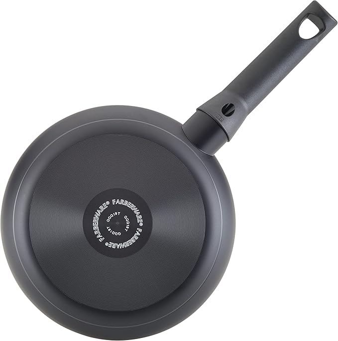 Farberware Power Base Nonstick Cookware/Pots and Pan Set 12 Piece - Matte Black