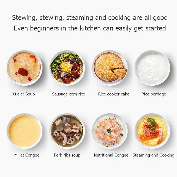 One Touch Rice CookerHome Multi-function Nonstick Pot Rice Cooker3L Up To 2-6 People12-Hour Keep WarmEasy To Use and Clean